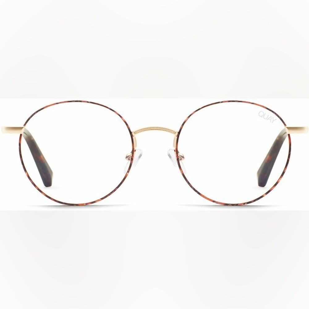 Quay I See You Blue Light Glasses in Tortoise